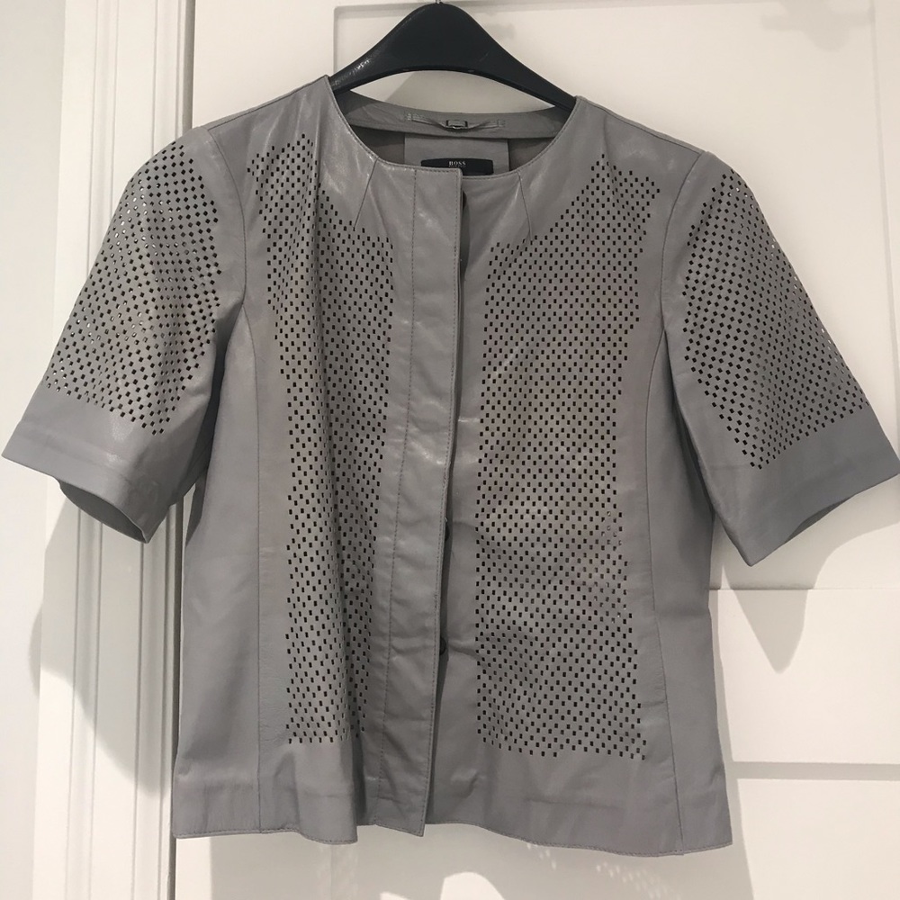 Boss Leather Shirt